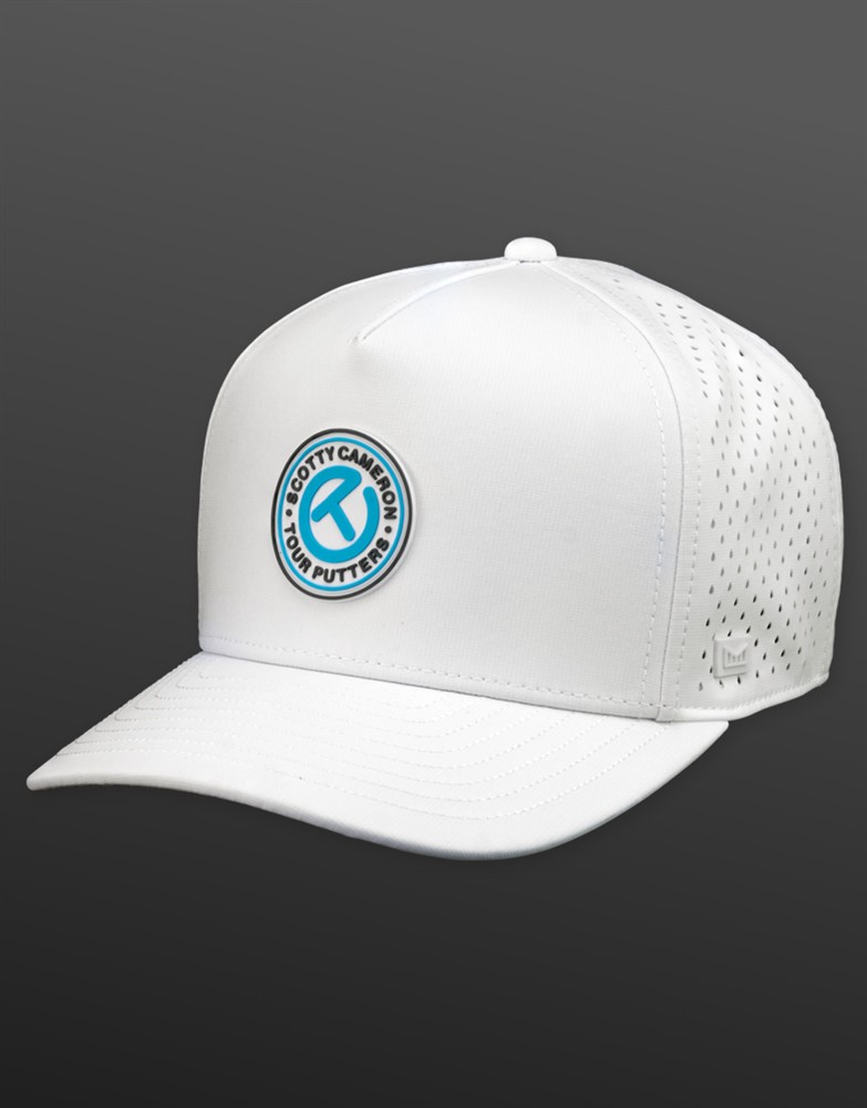 スコッティキャメロン ホワイト サークルＴ メリン ハイドロ キャップ ホワイト  SCOTTY CAMERON 2025 WHITE CIRCLE T MELIN HYDRO HAT WHITE SC060011