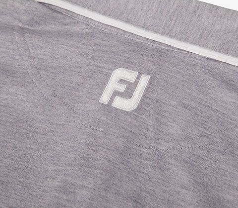 ボーケイ ツアーポロ アスレチックフィット グレー Ｓ VOKEY FJ SOLID JERSEY CONTRAST EDGE POLO GRAY 22711S