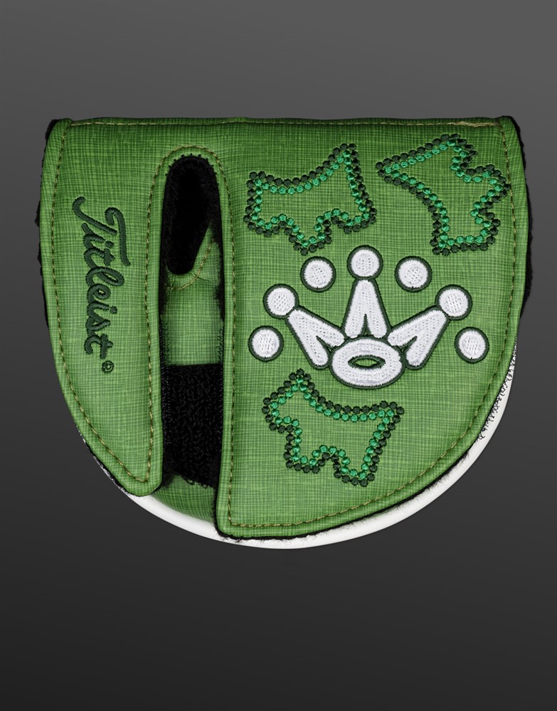 スコッティキャメロン マスターズ ローン ドッグ ミッドラウンド ヘッドカバー グリーン　SCOTTY CAMERON 2026 MASTERS LAWN DOG MID ROUND HEADCOVER GREEN SC050063