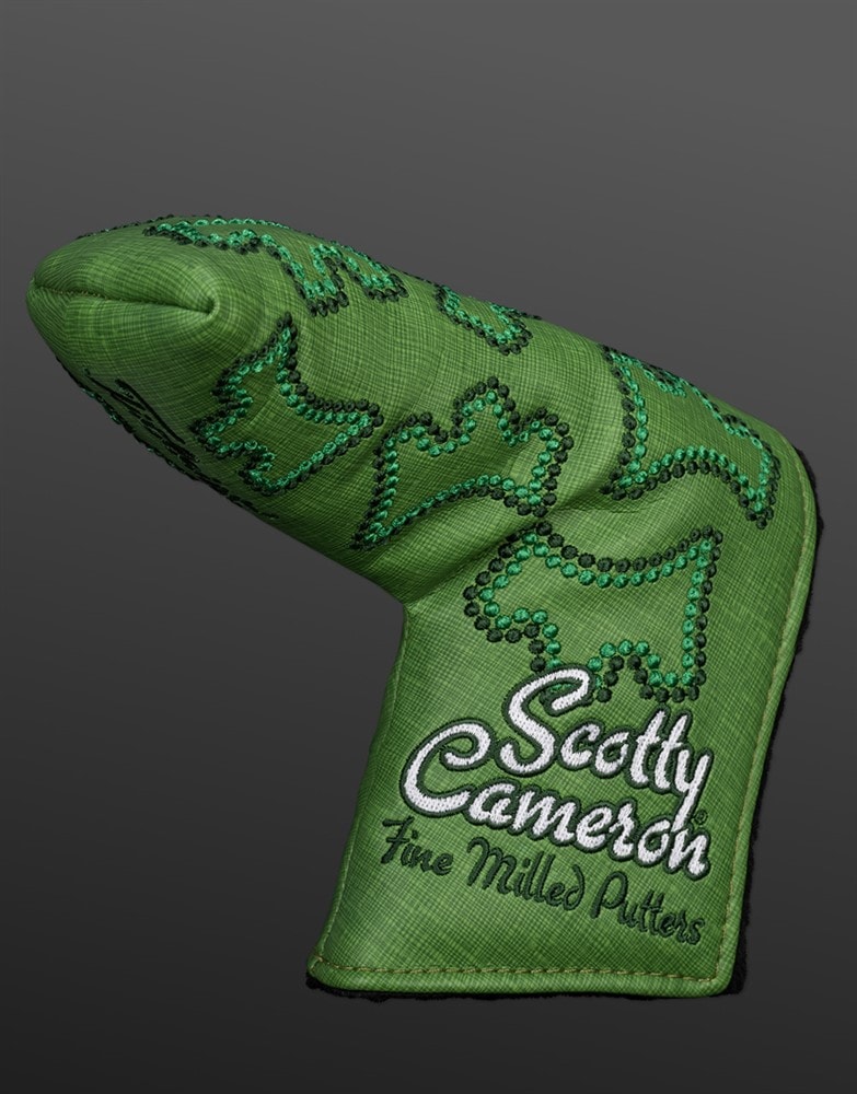 スコッティキャメロン マスターズ ローン ドッグ ヘッドカバー グリーン　SCOTTY CAMERON 2026 MASTERS LAWN DOG HEADCOVER GREEN SC050062