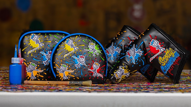 Scotty Cameron Paint Splashヘッドカバー （スコッティキャメロン 