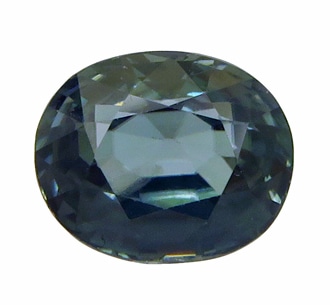 カラーチェンジジルコン 4.47ct クリーン 帯紫青と緑に変色 12月