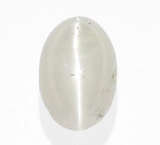 レアストーン 裸石 ルース セルサイトキャッツアイ 4.74ct 白鉛
