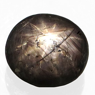 4141 裸石 ルース ブラックスターサファイア(12条) 10.48ct タイ産