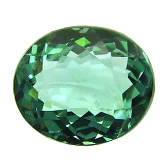 裸石 ルース グリーントルマリン 0.69ct クリーン てりてりの青