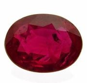 天然ルビー　ルース 4138 裸石 ルース ルビー 0.70ct 高彩度な赤 タンザニア産 瑞浪鉱物