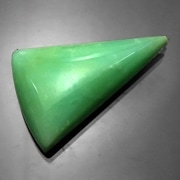 ヒスイ 翡翠 ルース 10.42ct グリーン カザフスタン 瑞浪鉱物展示館