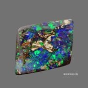 レアストーン マグネシオアキシナイト 0.61ct 薄紫の苦土斧石 新宝石