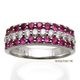 ŷ�� ��ӡ� Ruby 0.81ct ��� D0.35ct 18�� �ۥ磻�ȥ������ 12�� 7��������� ��ϲ��ʪŸ���� 5882