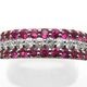 ŷ�� ��ӡ� Ruby 0.81ct ��� D0.35ct 18�� �ۥ磻�ȥ������ 12�� 7��������� ��ϲ��ʪŸ���� 5882