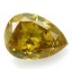  0.65ct  롼 Fancy Deep Yellow I-1 ƥ ϲʪŸ 4957