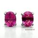 �ԥ󥯥��ե����� �����åɥԥ��� 0.64ct/2 18��ۥ磻�ȥ������ 9�������� ��ϲ��ʪŸ���� 6006