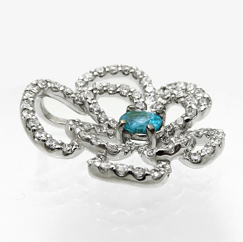 �ѥ饤�Хȥ�ޥ��ڥ����ȥȥå� 0.17ct D0.52ct 18�� �ۥ磻�ȥ������ ���������� ��ϲ��ʪŸ���� 5904