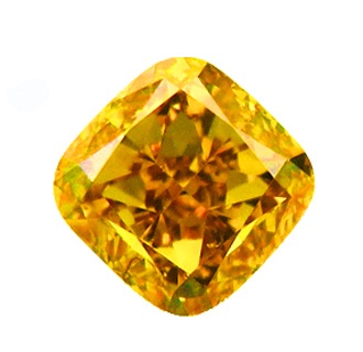 󥸥 0.373ct Fancy Deep Orangy Yellow SI-1 ƥ ϲʪŸ 3635