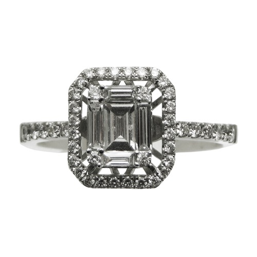 ŷ�� ��������� ��� 0.74ct 4�������� 18�� �ۥ磻�ȥ������ ��ϲ��ʪŸ���� 5915