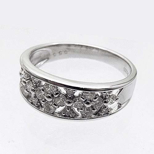 ɥ 0.50ct Pt 褤ܥ塼 ڤ䤫⤢ǥ ϲʪŸ 5606