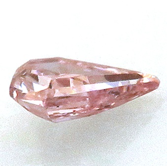 ԥ󥯥 0.10ct Light Orangy Pink SI-1 ƥ ϲʪŸ 4361