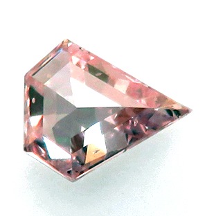 ԥ󥯥 0.10ct Light Orangy Pink SI-1 ƥ ϲʪŸ 4361