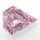 ԥ󥯥 0.10ct Light Orangy Pink SI-1 ƥ ϲʪŸ 4361