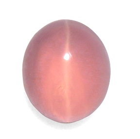 ローズクォーツキャッツアイ ルース 6.85ct 可愛らしいピンク 高い