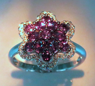 3171ڥ쥭ɥ饤ȥ󥰡0.85ct D0.21ct  K18WG Ƥѿ Фֻ˷ ϲʪŸ