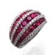 ŷ�� ��ӡ� ��� Ruby 2.65ct D0.90ct ���������� K18�ۥ磻�ȥ������ 12�� ����٤��� 7�������� ��ϲ��ʪŸ���� 5954