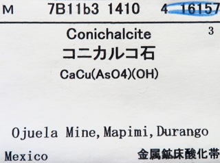 ˥륳 Conichalcite ʪɸ Ĥߤ ᥭ ϲʪŸ 5360