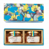 QBG. Sunflower Honey from Ukraine ウクライナひまわりはちみつ　アートギフトBOX