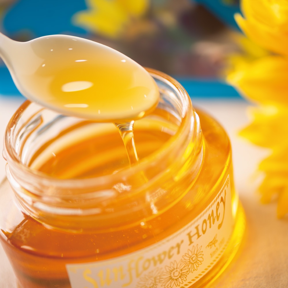 QBG. Sunflower Honey from Ukraine ウクライナひまわりはちみつ 110g