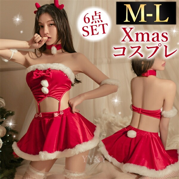 ハロウィン クリスマス コスチューム セクシーランジェリー 可愛い ベビードール セクシー コスチューム サンタ  コスプレ セクシーランジェリー テディ セクシー コスプレ 可愛い