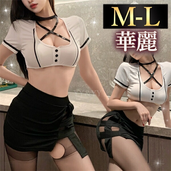 ボディコン セクシー ランジェリー コスチューム OL 秘書 教師 コスプレ シースルー シャツ セット  エロコスプレ 誘惑 超過激 下着 上下セット セクシーランジェリー  エロ下着 レディース ランジェリー タイトスカート  ミニ丈