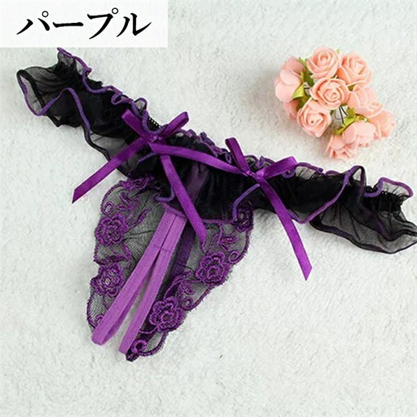 セクシーランジェリー 過激 セクシーランジェリー セクシー下着 エロ下着 ランジェリー コスプレ シースルー 股割れ 大人 レディースショーツ エロいショーツ 黒 シアー 穴あき えろ ピンク 刺繍 りぼん フリル あか 赤 パンツ パンティ