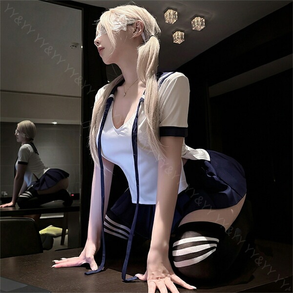 セクシーランジェリー 超過激 コスプレ 学生服 定番 制服 セーラー服 コスチューム  衣装 トップス ミニスカ チェック柄 ミニ丈 超絶ミニ Tバック 撮影 伸縮性 着心地イベント パーティ ルームウェア 部屋着 セクシー エロ エロ下着 女装