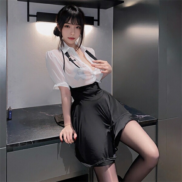 コスプレ 制服 学生服 セクシーランジェリー セクシー コスチューム セクシー コスプレ ワンピース ワンピ ホルターネック セクシー ワンピ ミニ丈 キャミソール  透け スケスケ 半袖 シャツ リボン 超過激  ランジェリー 下着 Tバック 可愛い