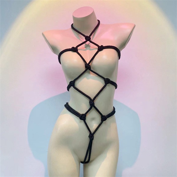 セクシーランジェリー 過激 大きいサイズ セクシー下着 エロ下着 ランジェリー コスプレ XL 3L 4L 亀甲縛りプレイスーツ 亀甲風 セクシー オープンバスト胸開き 穴あき穴開き オープンクロッチ 紐 可愛い コスプレ セクシー コスチューム