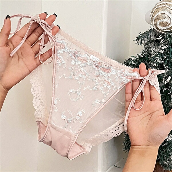 エロ下着 ショーツ フルバック 花柄 刺繍 レース セクシーランジェリー リボン 紐パン 過激 レディース エロい下着 透け スケスケ レディースショーツ セクシーショーツ フラワー 下着 エロ レギュラー 勝負下着 可愛い 上品 クロッチ デイリー
