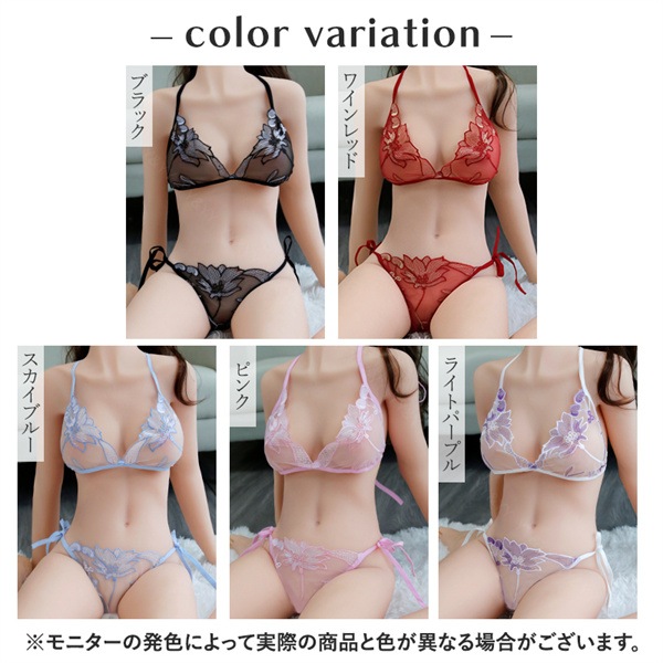 セクシーランジェリー セクシー ランジェリー 下着 可愛い 紐パン 下着 上下セット ブラセット セクシーランジェリー 大人 エロい下着 スケスケ レース 可愛いベビードール 部屋着 ひもぱん 総レース 透け透け 短パン 大人[w832]