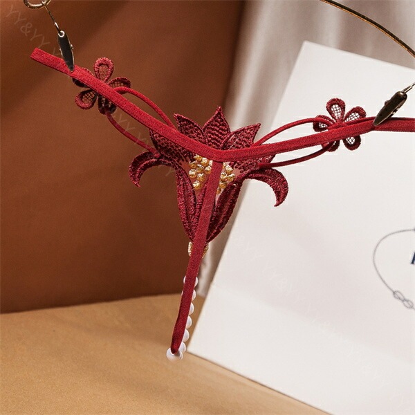 Tバック セクシー  パール　パール付き　過激  ショーツ スケスケ レディースショーツ エロパン 総レース セクシーランジェリー 超過激   エロい下着 セクシー ランジェリー エロ下着 セクシーランジェリー 大人  レディースショーツ