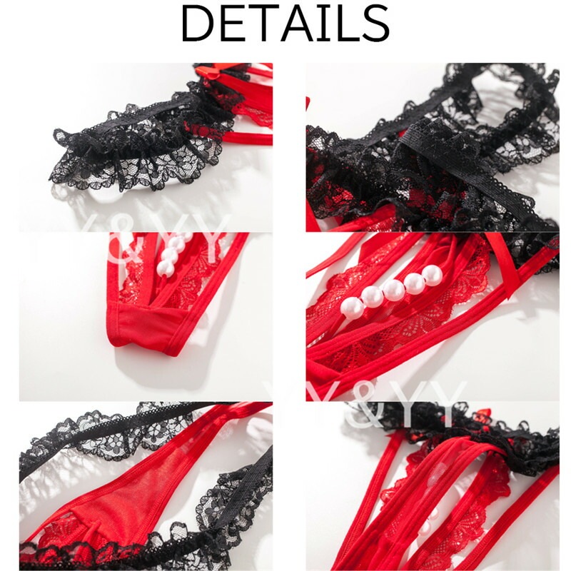 穴あき下着 セクシーランジェリー オープンクロッチ パール付 Tバック パールショーツ フリル 過激 Gストリング エロい下着 セクシー ランジェリー エロ下着 エロ服 紐パン 大人 セクシーランジェリー 大人 レディースショーツ