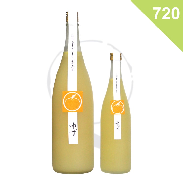 【リキュール】平和/鶴梅 柚子酒 <720ml>