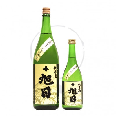 【日本酒】＋旭日(じゅうじあさひ) 純米酒 五百万石 <1800ml>の商品画像