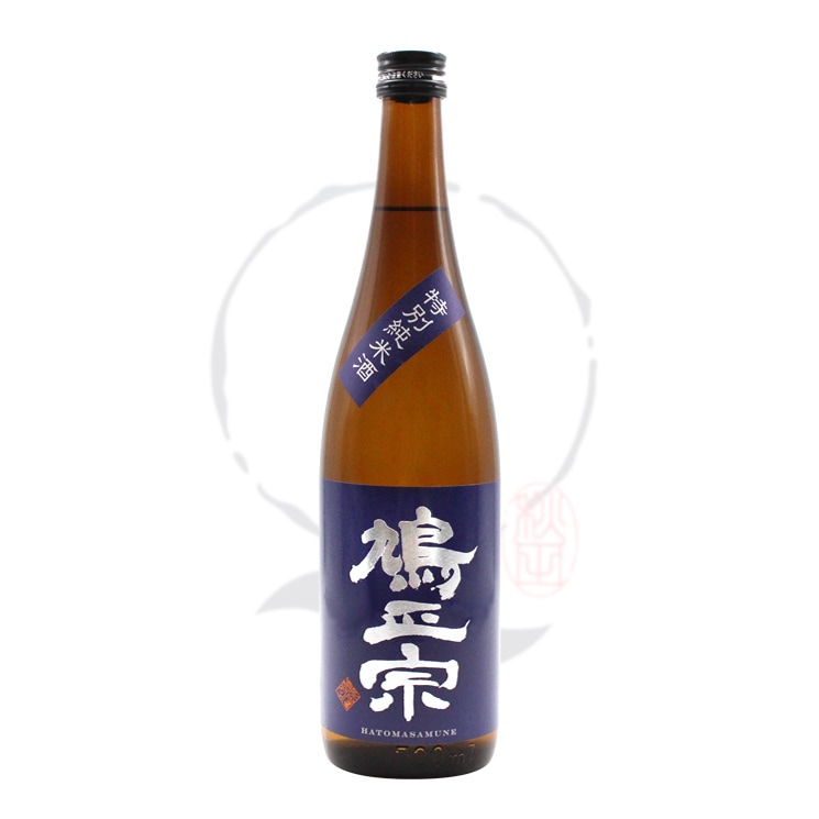【日本酒】鳩正宗 特別純米酒 華吹雪 【ブルー】 <1800ml>