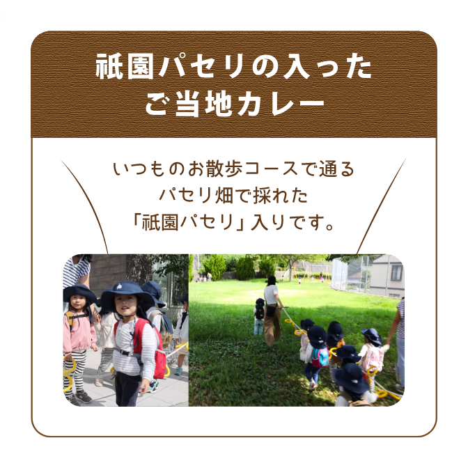 ひろしまロマンチックカレー祇園パセリ入り