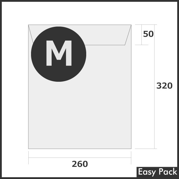 2Ȣʾ奻åȡ ˡͰ̵ۥӥ˥ PE0.06mm ۥ磻ȥ졼 /  M  (320mm X 260mm + 50mm)