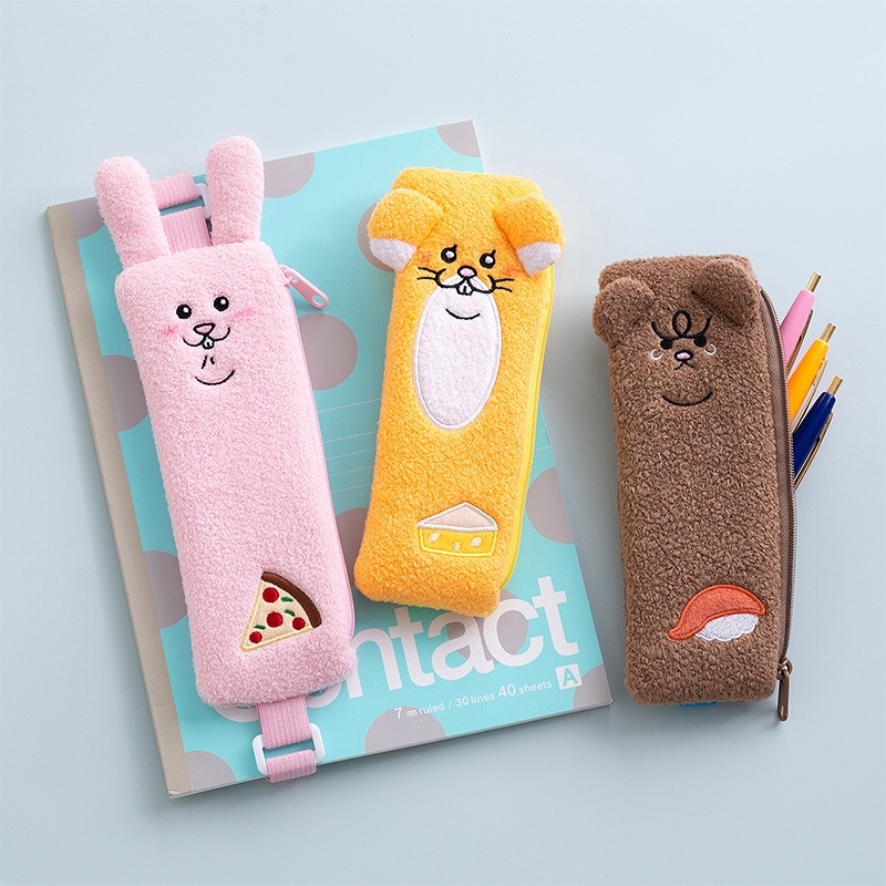 スキウサギ ゴム付きペンポーチ | CHARACTERS,スキウサギ | キュー