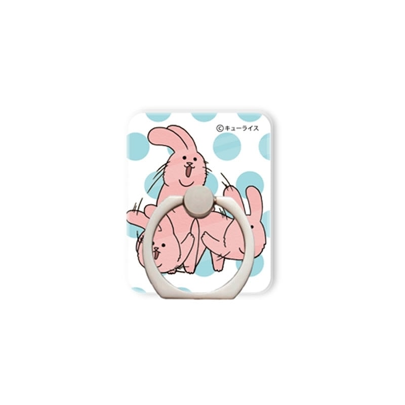 スキウサギ (ぐるぐる)スマホリング | すべての商品 | キューライス