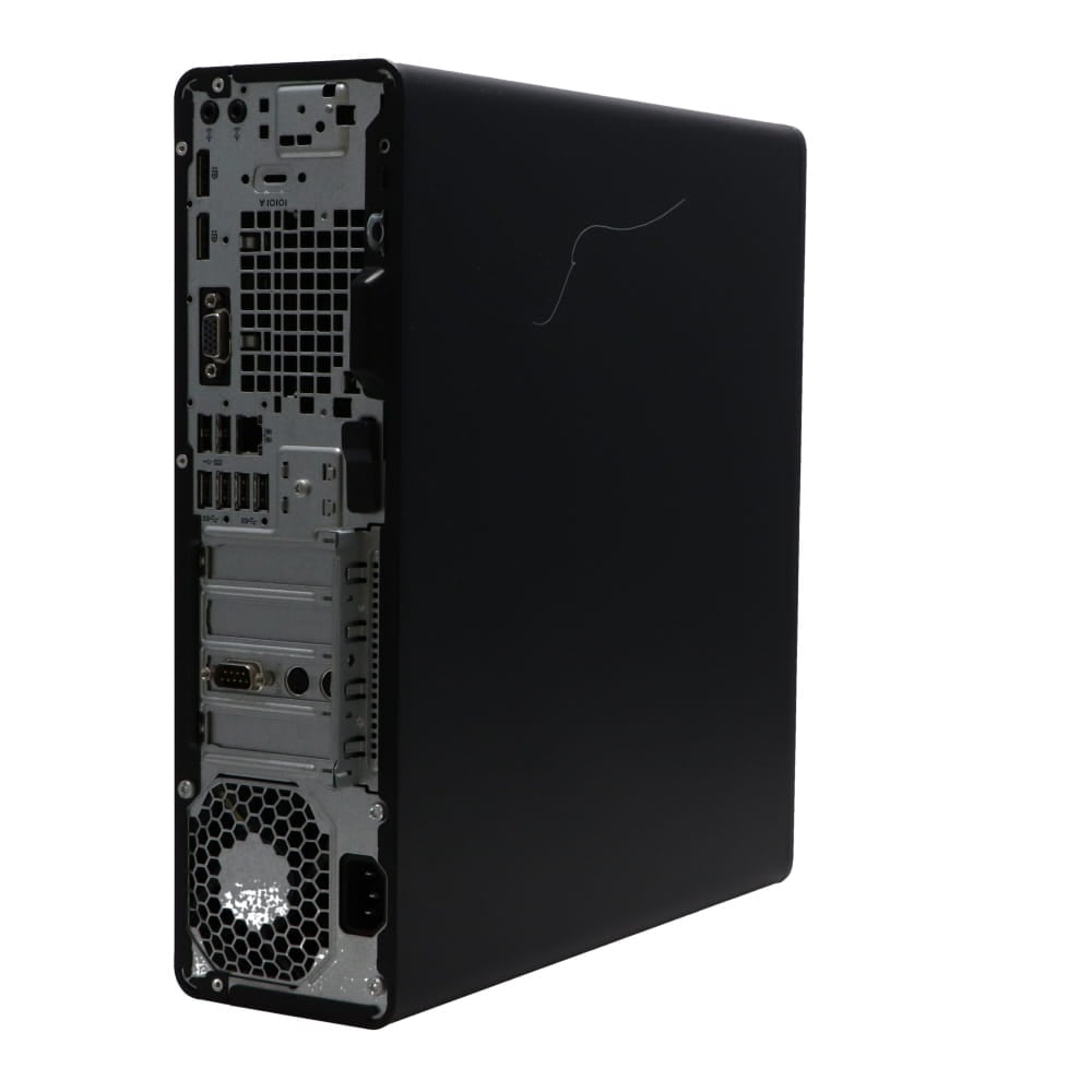 HP EliteDesk 800 G5 SF(Win10x64)  中古 Core i7-3.0GHz(9700)/メモリ16GB/HDD 1TB/DVDライター [訳あり品] 2019年頃購入 TK 厳選した中古パソコン、中古PCのクオリット HP EliteDesk 800 G5