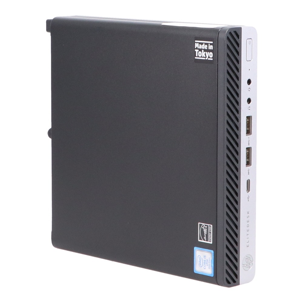【ミニサイズ】HP EliteDesk 800 G4 DM 中古・動作品 厳選した中古パソコン、中古PCのクオリット HP EliteDesk 800 G4