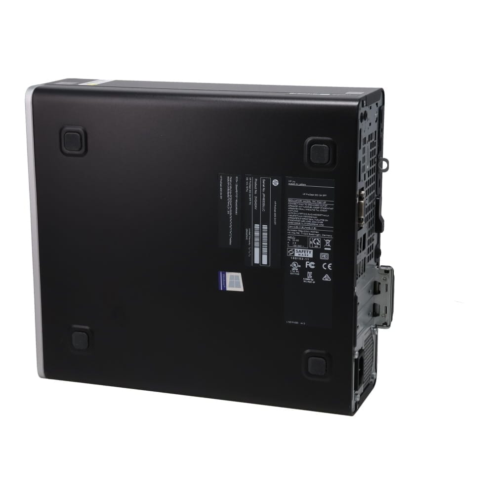 厳選した中古パソコン、中古PCのクオリット HP ProDesk 600 G4 SF