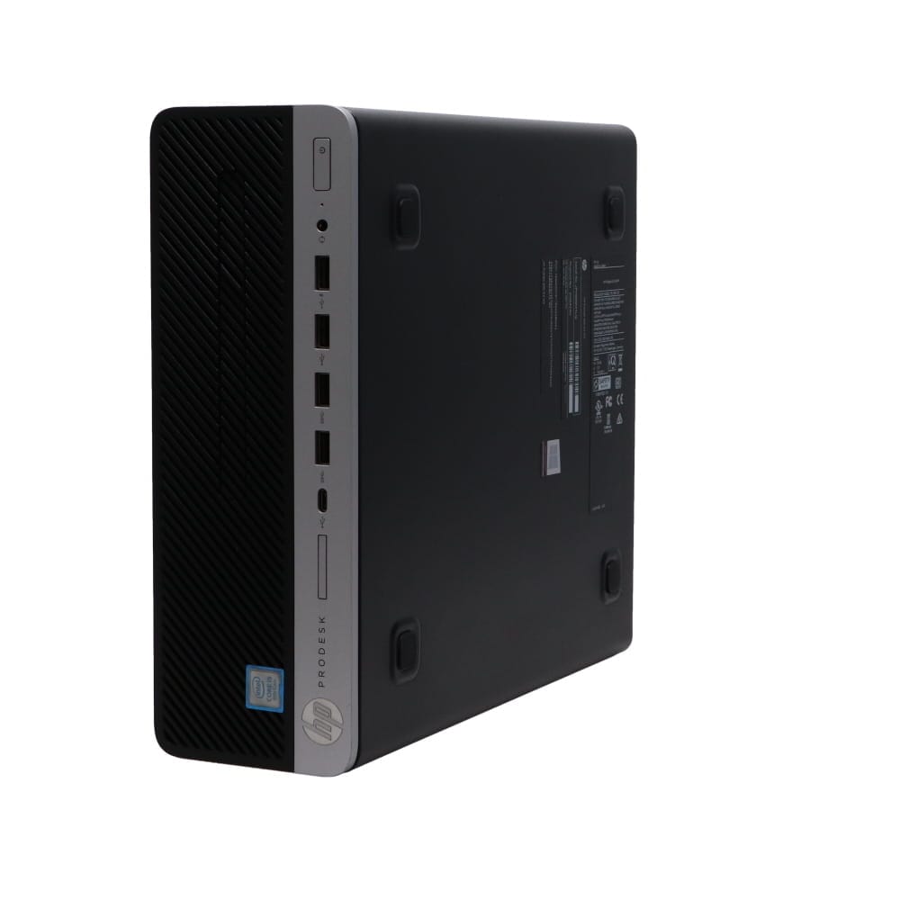 【12ヵ月保証】デスクトップパソコン SSD 第10世代CPU HP ProDesk 600 G6 SF(Win10x64)  中古 Core i5-3.1GHz(10500)/メモリ8GB/SSD256GB/DVDライター [並品] 2021年頃購入 TK 厳選した中古パソコン、中古PCのクオリット HP ProDesk 600 G6